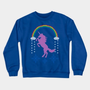 Christmas Unicorn Crewneck Sweatshirt
